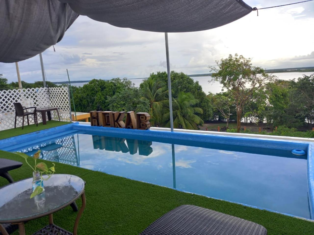 Hokab Hotel Cenote Azul ภายนอก รูปภาพ